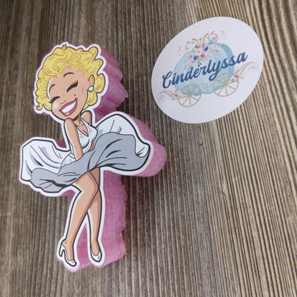 Large Marilyn Cardstock Silicone Mold, Aroma Bead Molds, Vent Clip, Premium Cardstock Images