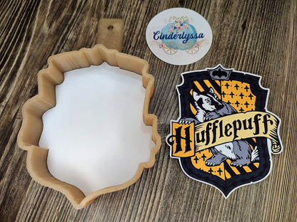 HP: Hufflepuff House, Muggle, Movie Inspired Cardstock Silicone Mold, Aroma Bead Molds, Premium Cardstock Images