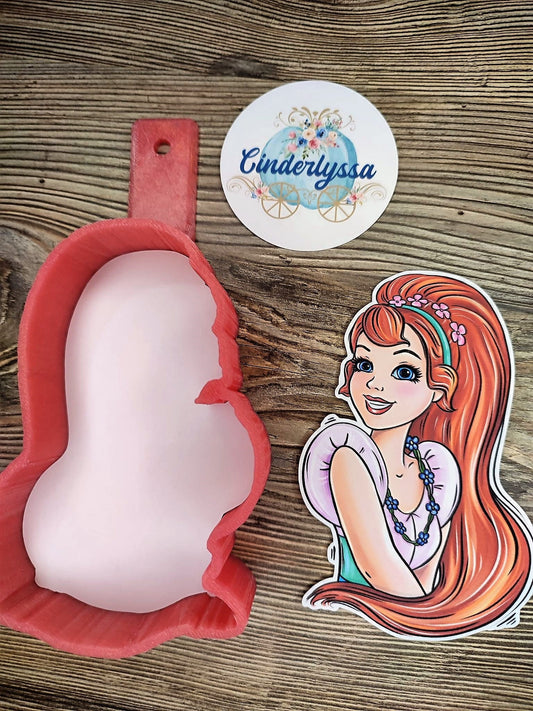 Princess Thumbelina: Fairy Prince Cornelius,Bumblebee, Grundel Cardstock Silicone Mold, Aroma Bead Molds, Premium Cardstock Images