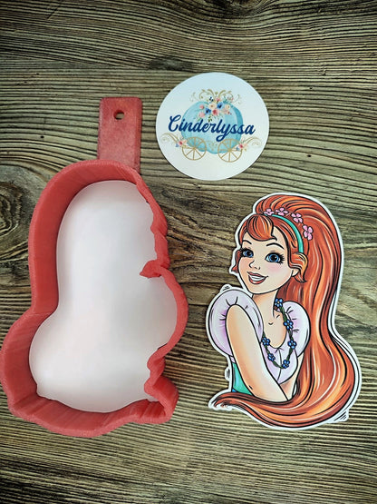 Princess Thumbelina: Fairy Prince Cornelius,Bumblebee, Grundel Cardstock Silicone Mold, Aroma Bead Molds, Premium Cardstock Images