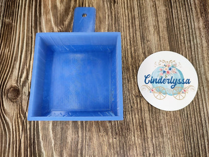 Square Cardstock/Picture With Beveled Edge Silicone Mold, Aroma Bead Molds, Car Freshener Mold