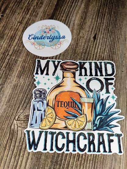 My Kind Of Witchcraft: Tequila, Lime, Shots, Salt Life Cardstock Silicone Mold, Aroma Bead Molds, Premium Cardstock Images