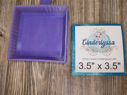 Square Cardstock/Picture With Beveled Edge Silicone Mold, Aroma Bead Molds, Car Freshener Mold