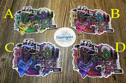 Cowgirl Silicone Mold, Aroma Bead Molds, Car Freshener Mold