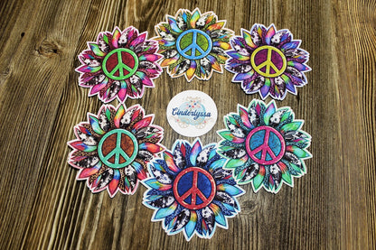 Sunflowers: Style 3 - Leopard, Peace Sign, Mom, Hello Spring Silicone Mold, Aroma Bead Molds, Car Freshener Mold, Premium Cardstock Images