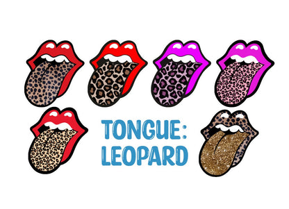 Rolling Stones Tongue Multiple Image Choices Silicone Mold, Aroma Bead Molds, Car Freshener Mold, Premium Cardstock Images