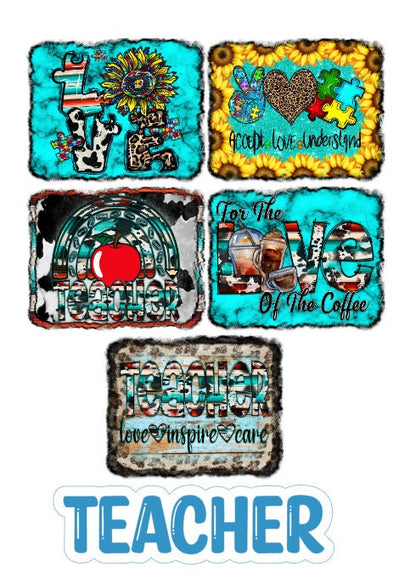 Distressed Western Edge Silicone Mold with Multiple Image Inserts for Silicone Mold, Aroma Bead Molds, Car Freshener Mold