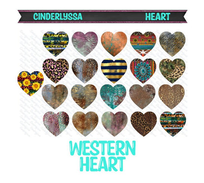 Heart with Edge: Crystal, Floral, Wooden, Magic, Mandala, Western, Dark & Stained Glass Silicone Mold, Aroma Bead Molds, Car Freshener Mold