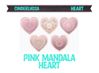 Heart with Edge: Crystal, Floral, Wooden, Magic, Mandala, Western, Dark & Stained Glass Silicone Mold, Aroma Bead Molds, Car Freshener Mold