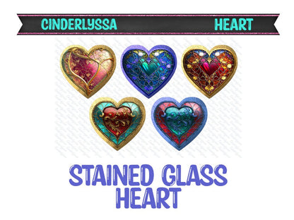 Heart with Edge: Crystal, Floral, Wooden, Magic, Mandala, Western, Dark & Stained Glass Silicone Mold, Aroma Bead Molds, Car Freshener Mold