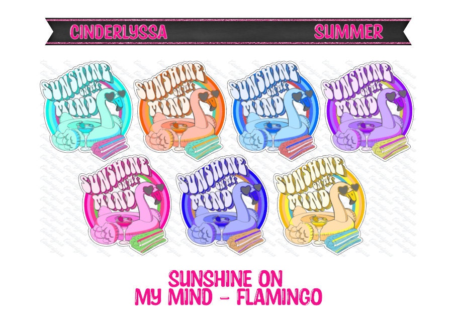 Sunshine on my Mind for Silicone Mold, Aroma Bead Molds, Car Freshener Mold, Premium Cardstock Images