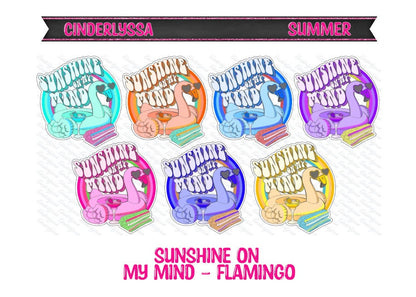 Sunshine on my Mind for Silicone Mold, Aroma Bead Molds, Car Freshener Mold, Premium Cardstock Images