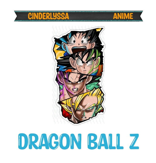 Dragon Ball Z Anime Silicone Mold, Aroma Bead Molds, Car Freshener Mold, Premium Cardstock Images