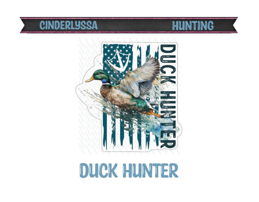 Duck Hunter Silicone Mold, Aroma Bead Molds, Car Freshener Mold, Premium Cardstock Images