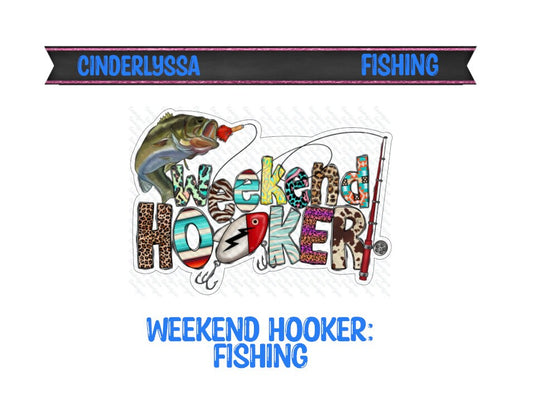 Weekend Hooker Fishing Silicone Mold, Aroma Bead Molds, Car Freshener Mold, Premium Cardstock Images