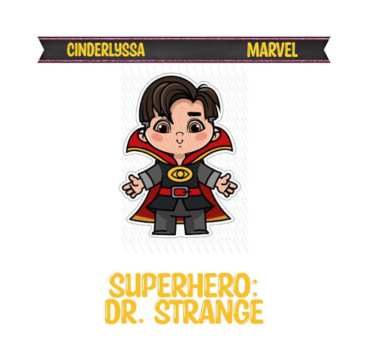 Dr. Strange: Superhero Silicone Mold, Aroma Bead Molds, Car Freshener Mold, Premium Cardstock Images