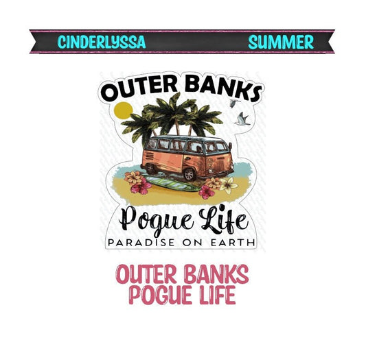 Outer Banks: Pogue Life Hippie Van for Silicone Mold, Aroma Bead Molds, Car Freshener Mold, Premium Cardstock Images