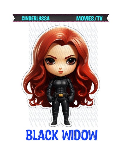 Black Widow: Movie Inspired Silicone Mold, Aroma Bead Molds, Car Freshener Mold, Premium Cardstock Images