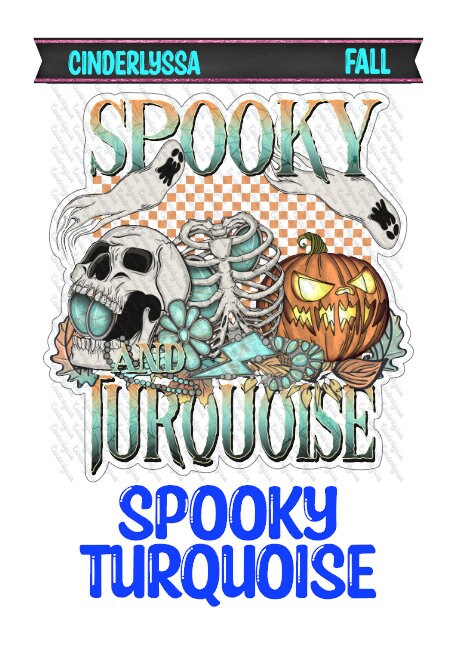 Spooky Turquoise - Skull, Jewelry, Pumpkin, Ghosts, Halloween Silicone Mold, Aroma Bead Molds, Car Freshener Mold, Premium Cardstock Images