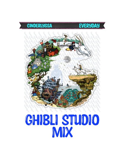 Ghibli Studio Mix - Movie Inspired Silicone Mold, Aroma Bead Molds,Car Freshener Mold, Premium Cardstock Images