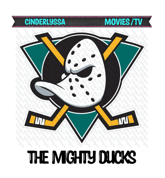 The Mighty Ducks: Hockey Movie Inspired Silicone Mold, Aroma Bead Molds, Car Freshener Mold, Premium Cardstock Images