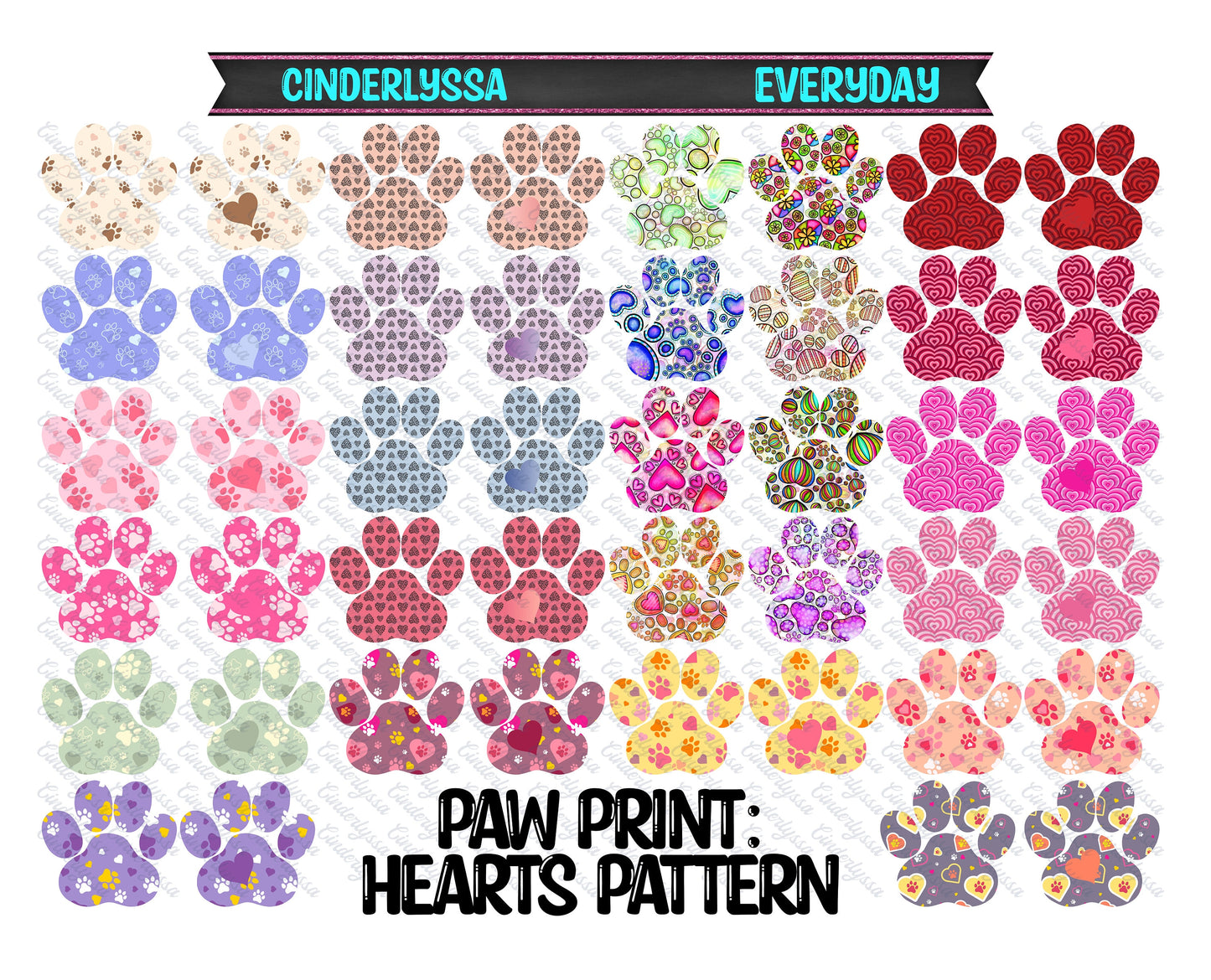 VENT CLIP: 2 Cavity Paw Print w/Multiple Images for Vent Clip Silicone Mold, Aroma Bead Molds, Car Freshener Mold, Premium Cardstock Images