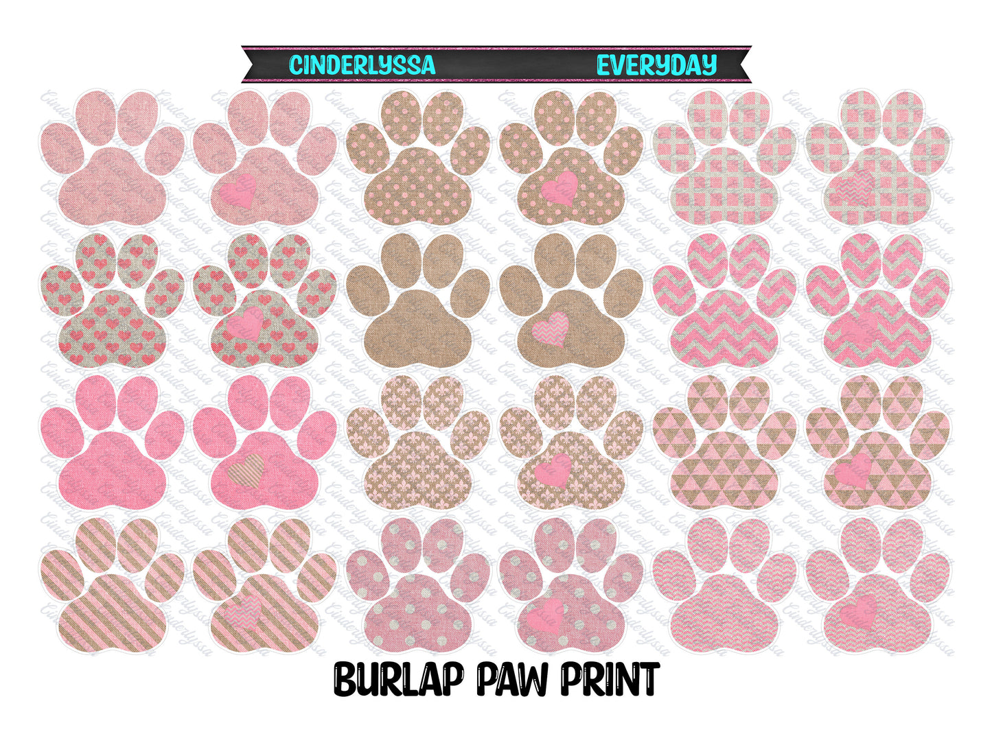 VENT CLIP: 2 Cavity Paw Print w/Multiple Images for Vent Clip Silicone Mold, Aroma Bead Molds, Car Freshener Mold, Premium Cardstock Images