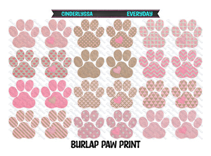 VENT CLIP: 2 Cavity Paw Print w/Multiple Images for Vent Clip Silicone Mold, Aroma Bead Molds, Car Freshener Mold, Premium Cardstock Images