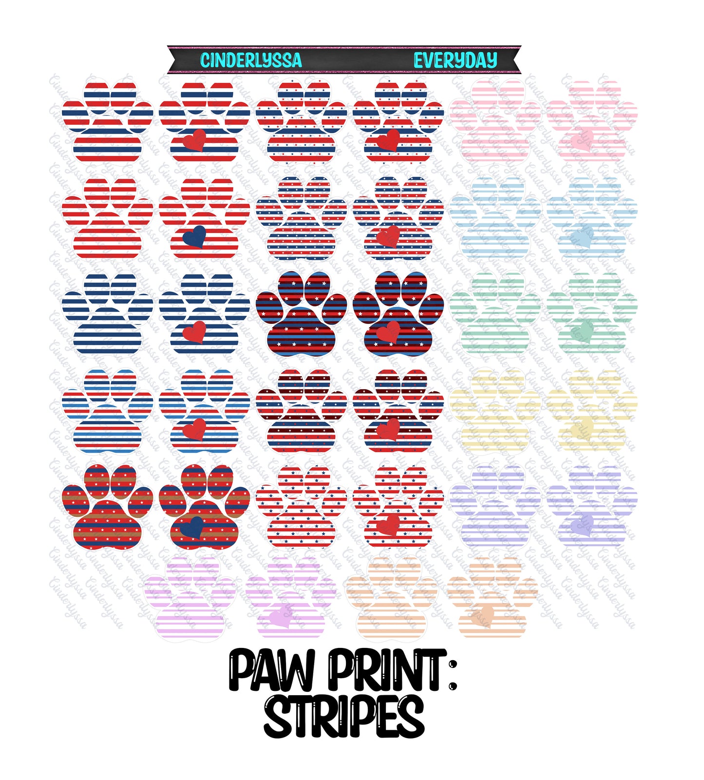 VENT CLIP: 2 Cavity Paw Print w/Multiple Images for Vent Clip Silicone Mold, Aroma Bead Molds, Car Freshener Mold, Premium Cardstock Images