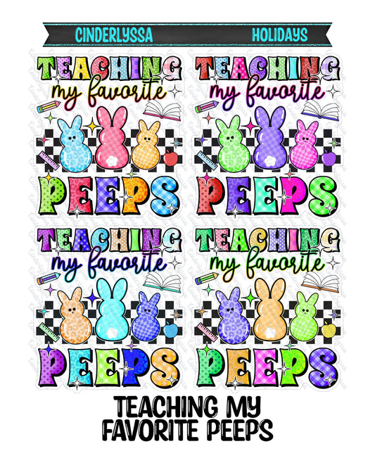 Teaching My Favorite Peeps: Retro Bunnies Silicone Mold, for Aroma Bead Molds, Car Freshener Mold, Premium Cardstock Images