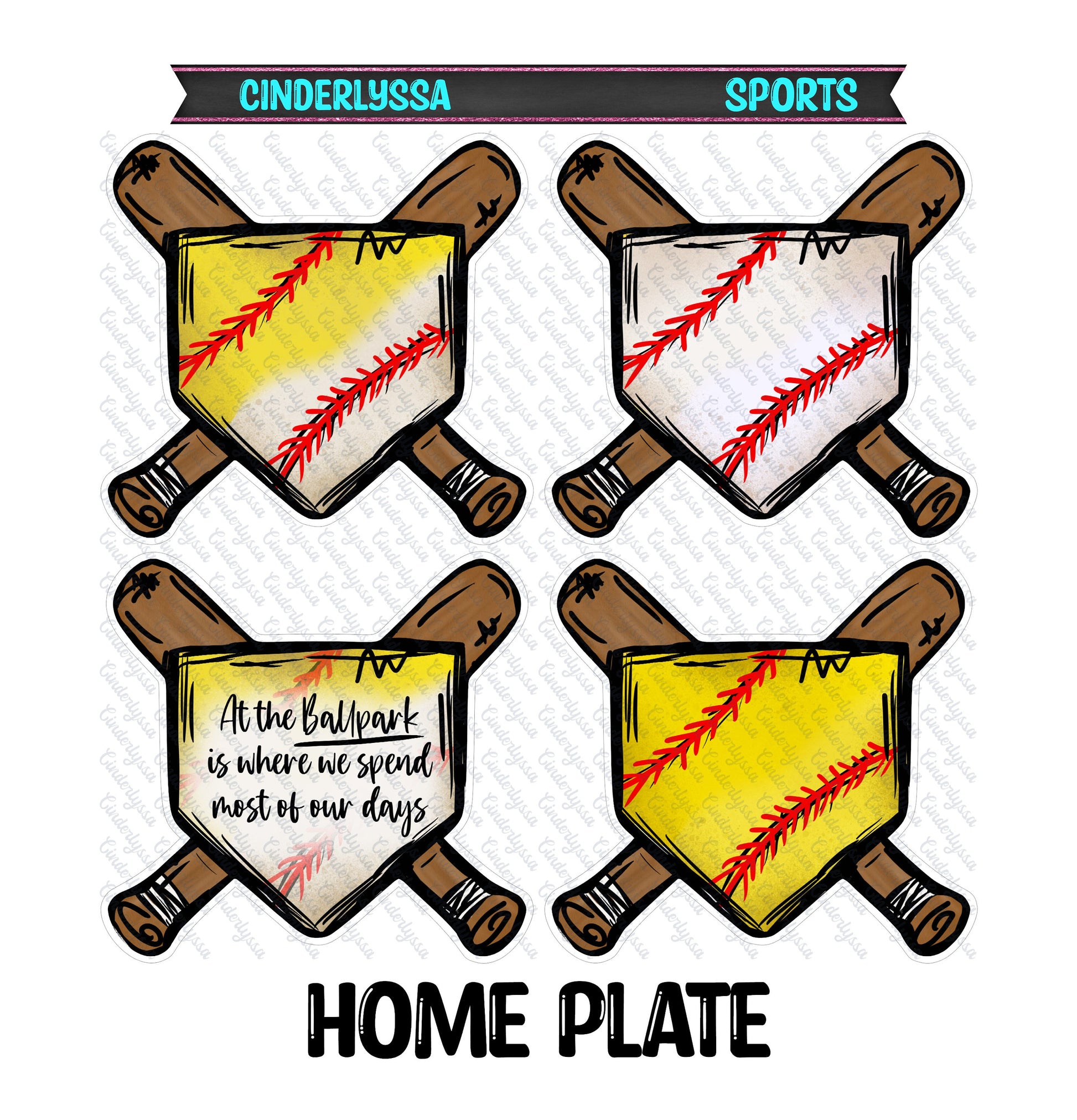 Home Plate with Bats for Baseball/Softball Silicone Mold, Aroma Bead Molds, Car Freshener Mold, Premium Cardstock Images