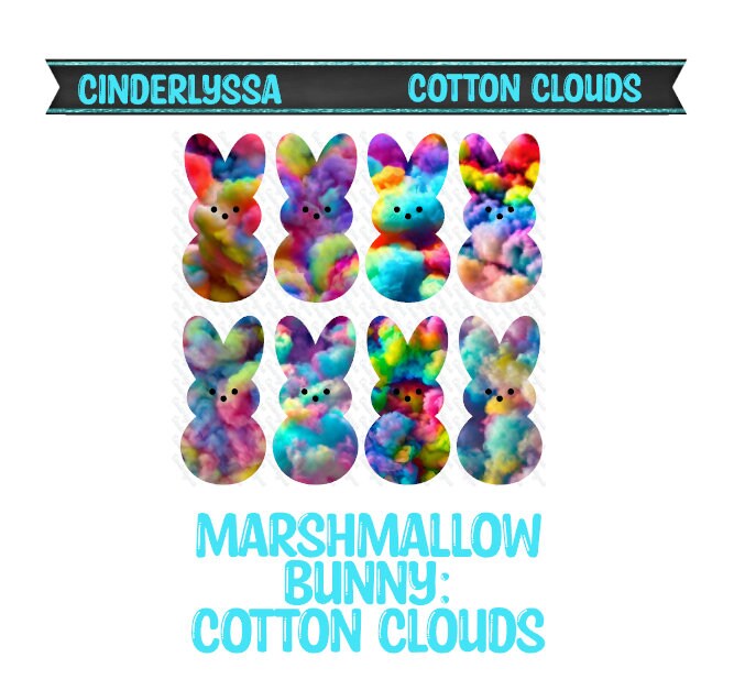 VENT CLIP Size: Marshmallow Bunny - Dual Cavity Cavity Silicone Mold, Aroma Bead Molds, Car Freshener Mold, Premium Cardstock