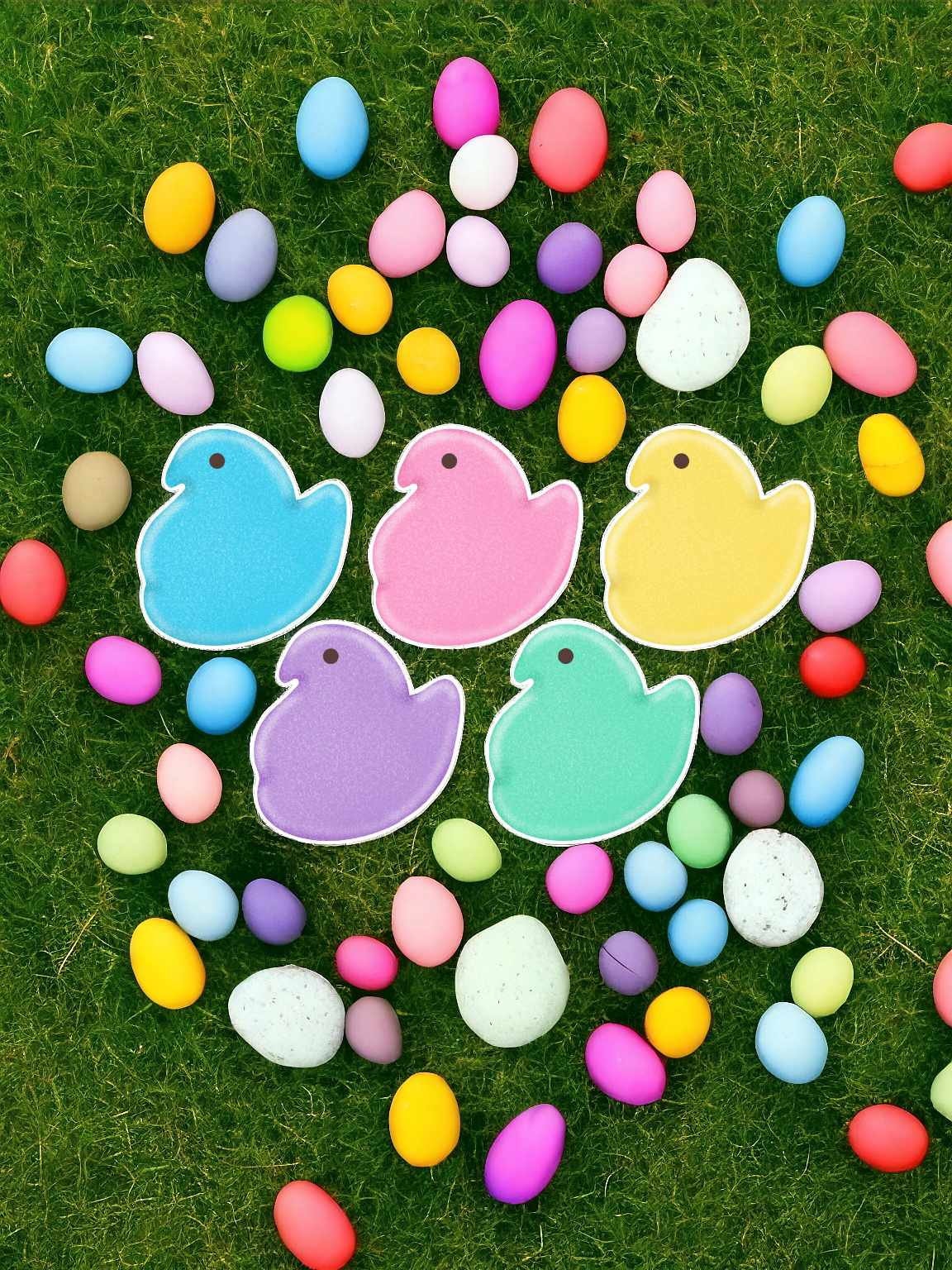 Marshmallow Chick Original Glitter Silicone Mold, Aroma Bead Molds, Car Freshener Mold, Premium Cardstock Images