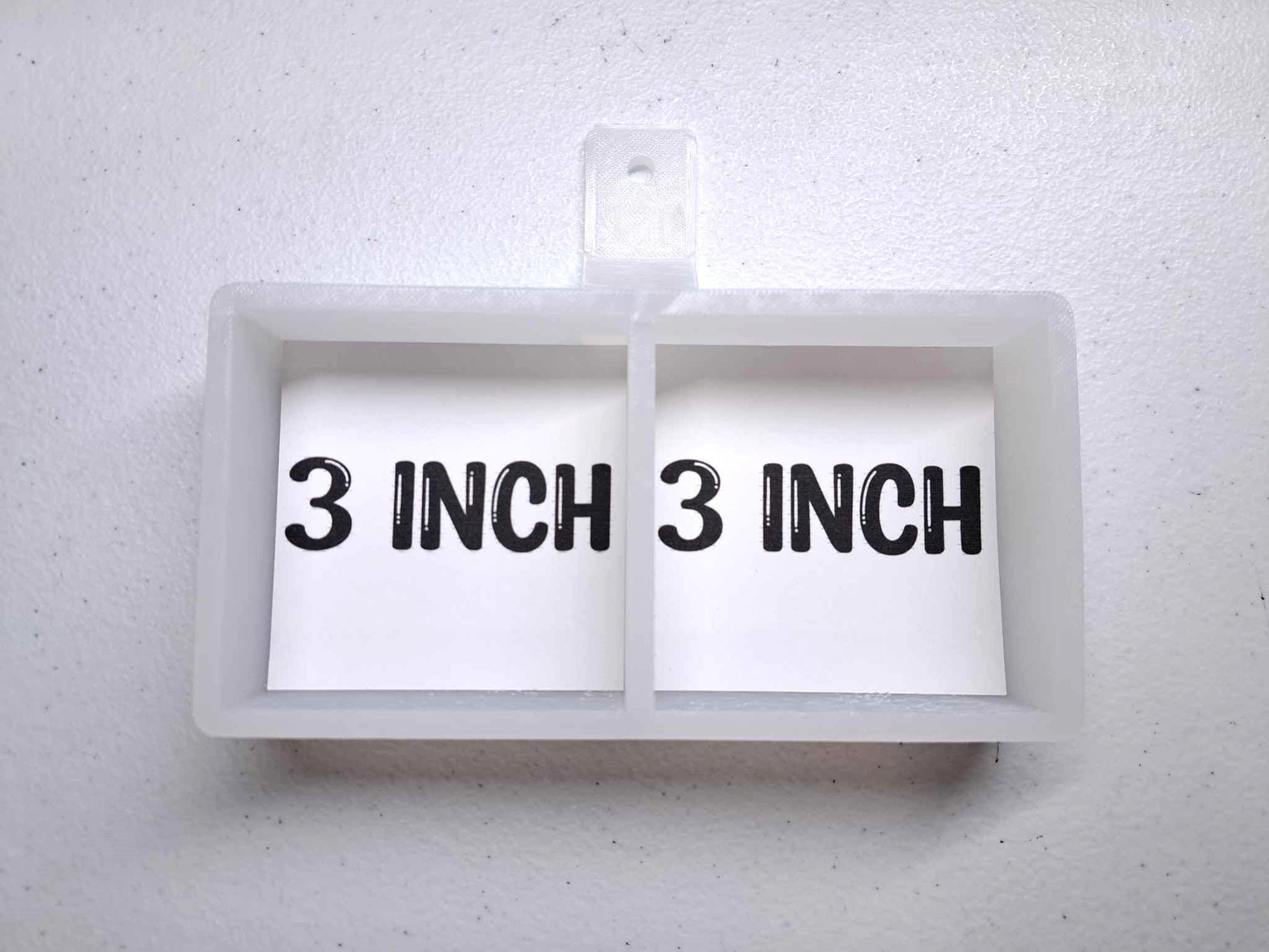 3 Inch Square Dual Cavity Mold with NO Edge around Image Silicone Mold, Aroma Bead Molds, Car Freshener Mold