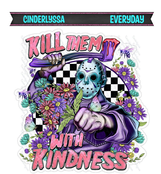 Michael Kill Them with Kindness: Scary Movies Silicone Mold, Aroma Bead Molds, Car Freshener Mold, Premium Cardstock Images