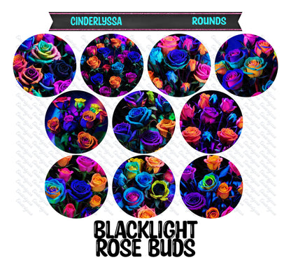 3.75 inch Round: Backlight Rose Buds for Silicone Mold, for Aroma Bead Molds, Car Freshener, Premium Cardstock Images